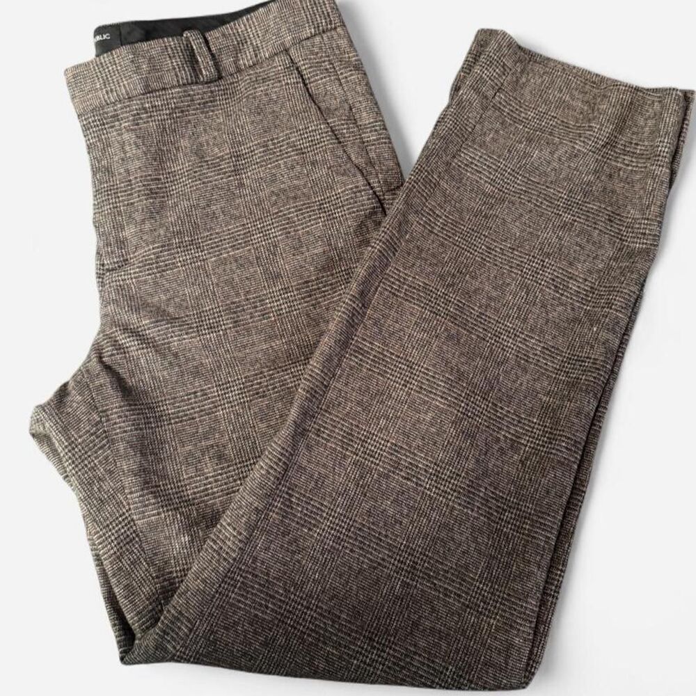 Banana-republic Women's Brown and Black Trousers